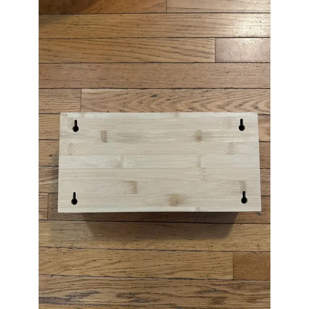 Bamboo Wrap Dispenser with Built in Cutter Plastic Foil